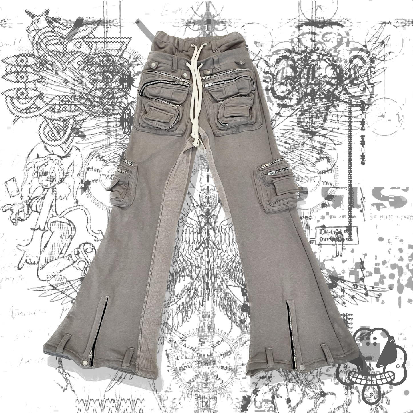 :ORi-GAMI Lounge Pant beige